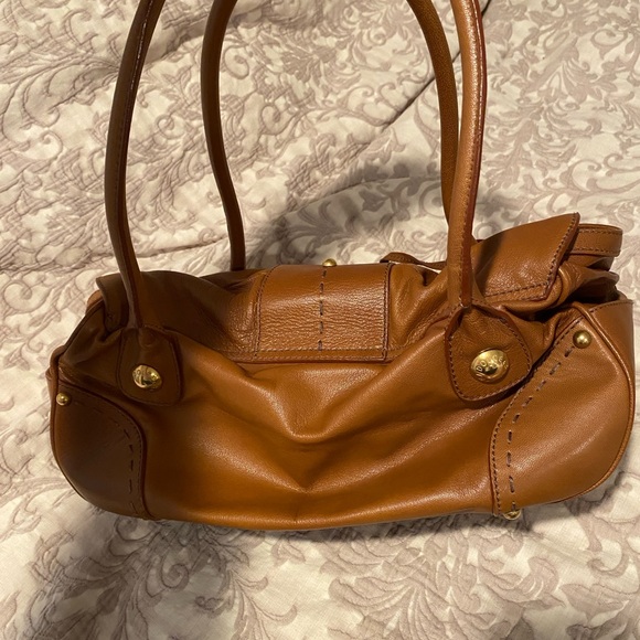 Dolce & Gabbana Brown Shoulder Bag with Gold Hardware